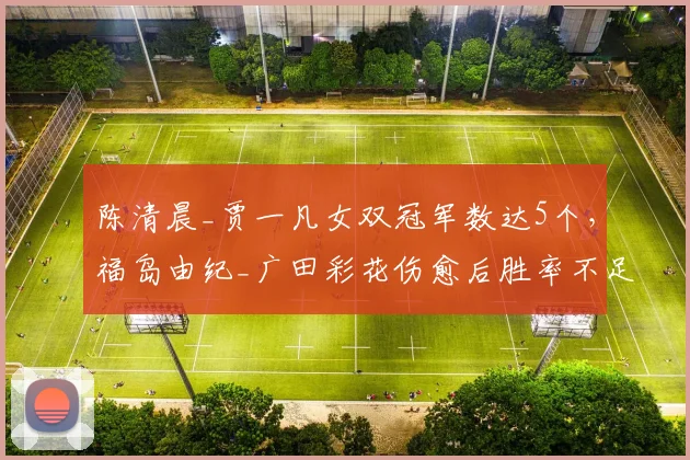 陈清晨_贾一凡女双冠军数达5个，福岛由纪_广田彩花伤愈后胜率不足六成